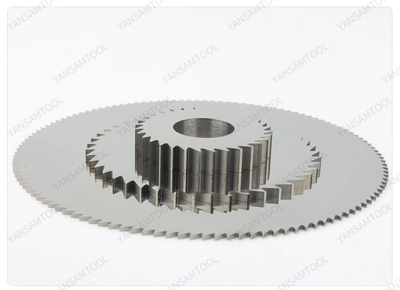 Customized Precision Cutting Tool Tungsten Solid Carbide Slitting Saw Blade for Aluminium