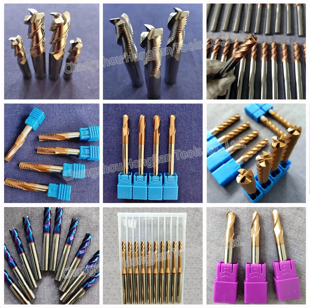 Tungsten Steel CNC Router Burrs End Milling Engraving Bits Drilling Hole Tool