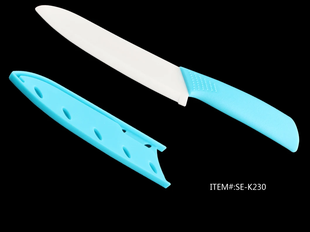 Plastic Handle Ceramic Knife, Kitchen Knife, Utility Knife (SE-K230)