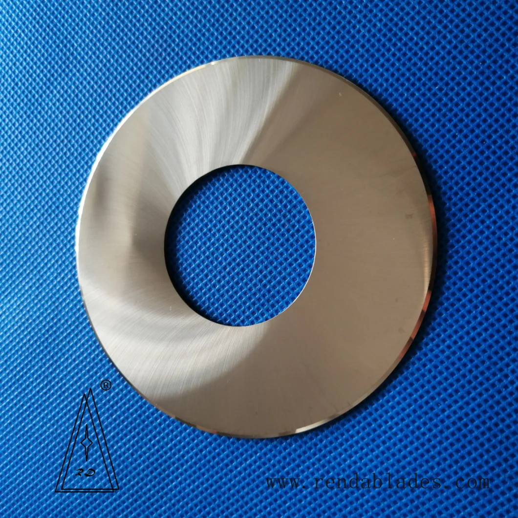 Tungsten Carbide Tct Tc Slitting Blade for Film Tobacco Cigarette Filter Cutting