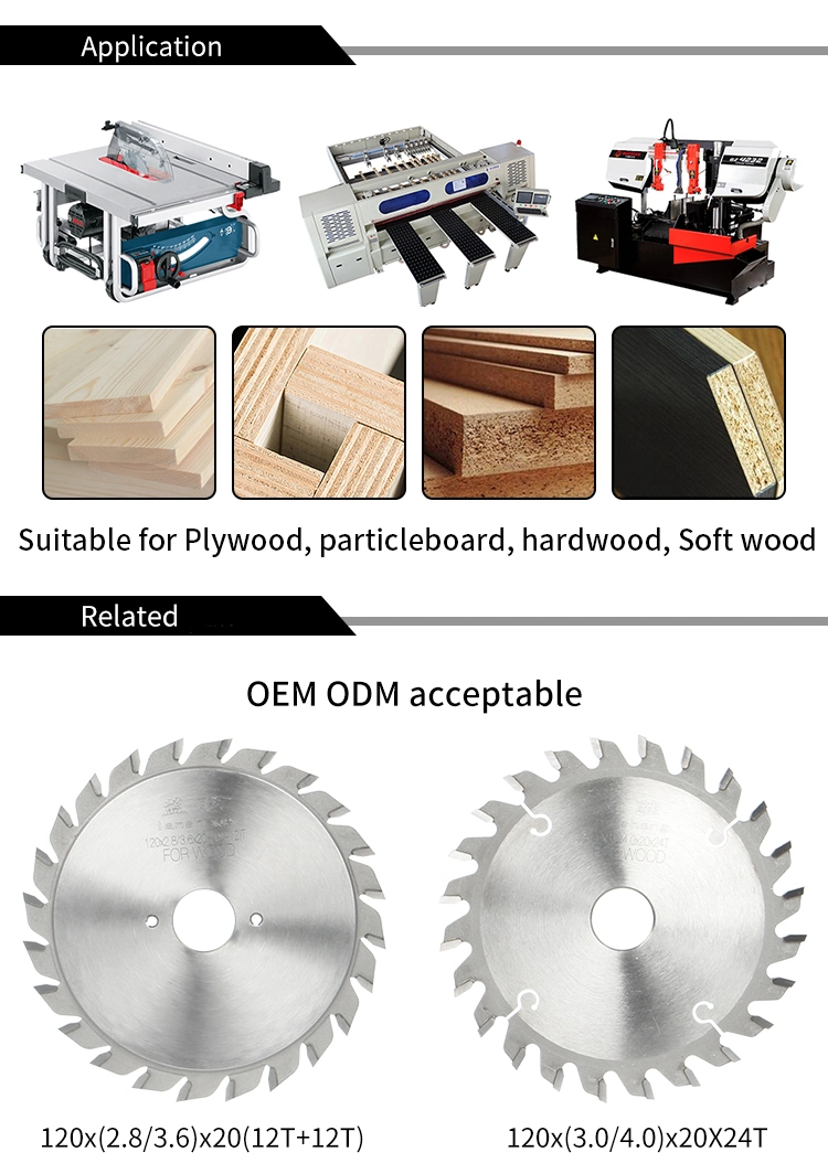 Pilihu 300mm 96z Table Saw Blade Wood Panel Cutting Carbide Circular Saw Blade for Melamine MDF