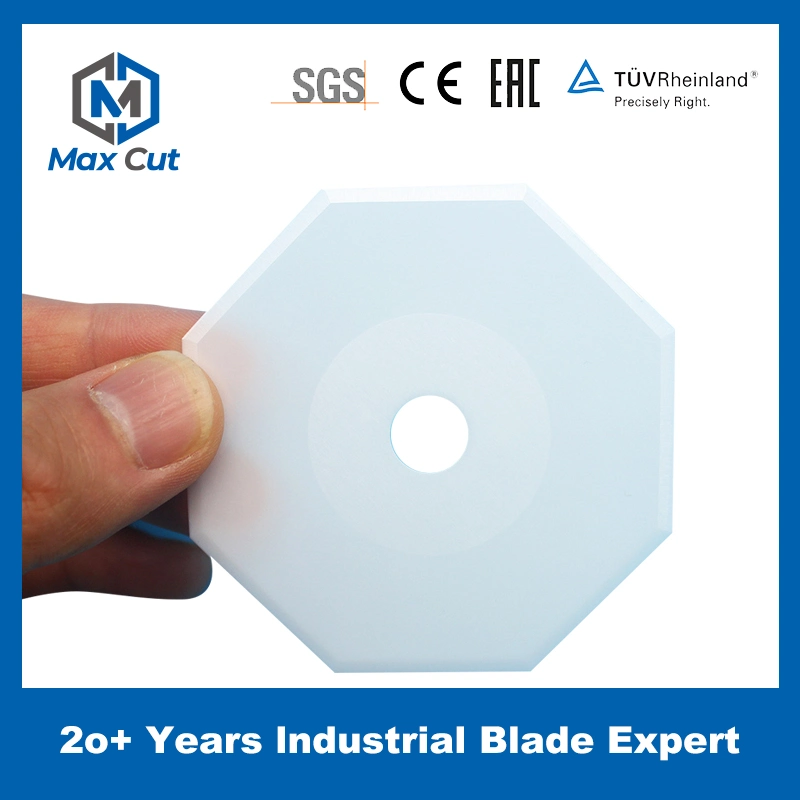 Sharp Fabric Cutting Machine Blade Octagonal Ceramic Blade