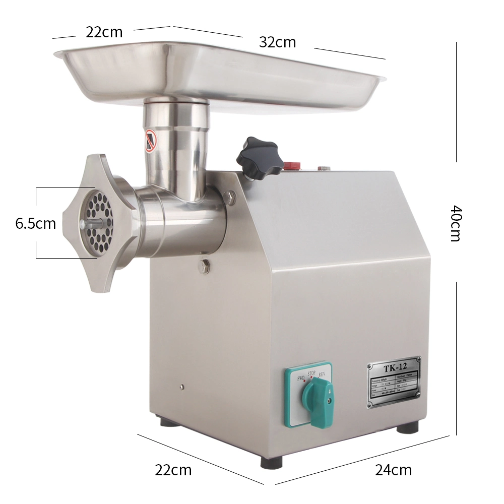 International Horizontal Frozen Meat and Fresh Meat Grinder Attachment Strong Blade