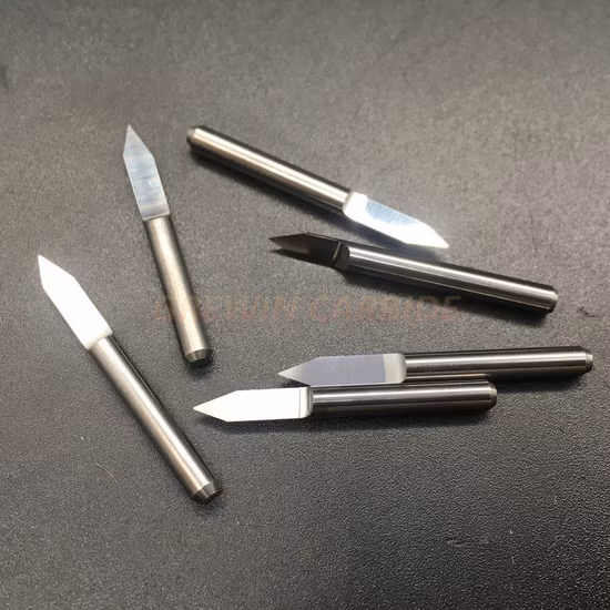 Gw Carbide-CNC Engraving Bits Cutter End Mill Cutter Flat Bottom Milling Cutting Tools
