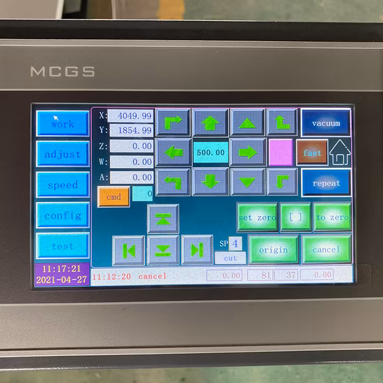 CNC Rotary Knife Cutting Machine Same Like Lectra Gerber Garment Cutter Round Blade Cut Cloth Fabric Paper Board PVC Flatbed Serface