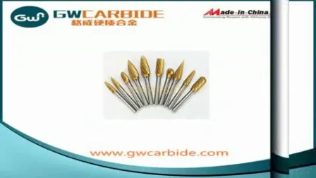 Gw Carbide - Tungsten Carbide Flat Bottom Engraving End Milling Cutter CNC Metal Engraving Bits Cutting Tools