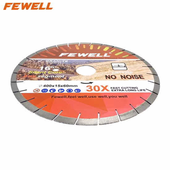 Sharp and Durable 356mm 14inch 420mm 16inch Diamond Cutting Disc Silent Circle Saw Blades for Granite