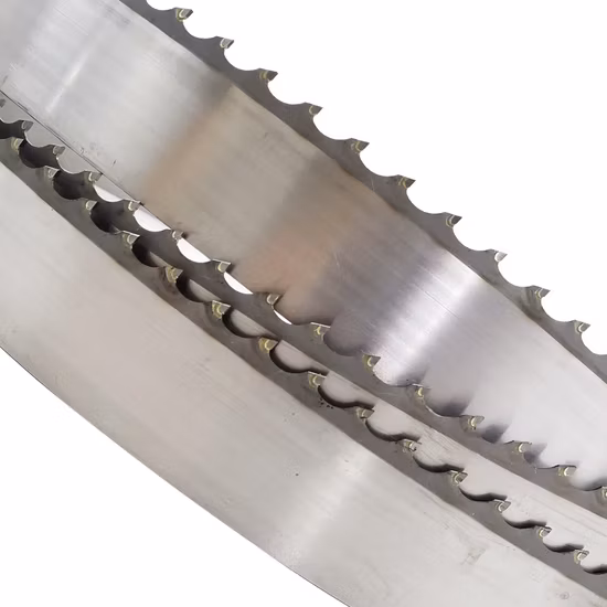 Tungsten Carbide Tips Tct Wood Cutting Bandsaw Blades for Hardwood Carbide Band Saw Blade for Cutting Hardwood Lumber Log Carbide Tip Bandsaw Blade